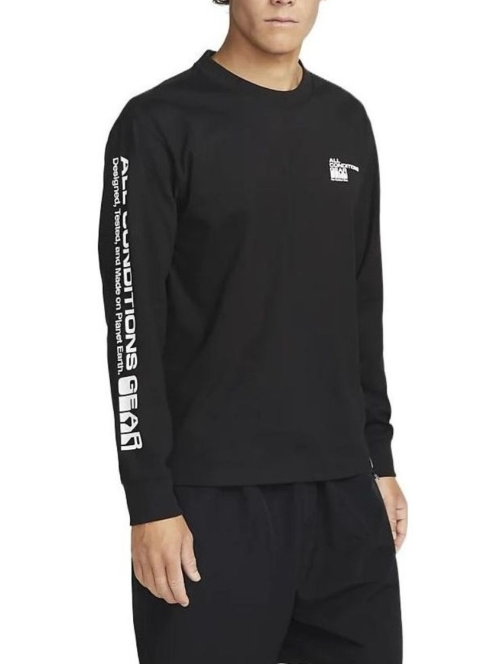 Nike ACG Black Long Sleeve Graphic Tee